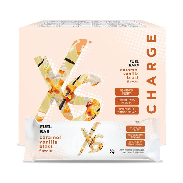 XS™ Fuel Bars - Caramel Vanilla Blast - Pack of 12